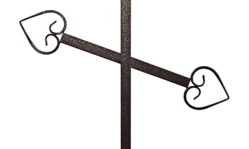 Кресты, цветники